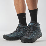 Salomon Men's X Ultra Pioneer Mid GTX Hiking Shoes Ebony/Stargazer/Quarry