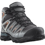 Salomon Women's X Ultra Pioneer Mid GTX Hiking Shoes Magnet/Quiet Shade/Coral Gold
