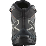 Salomon Women's X Ultra Pioneer Mid GTX Hiking Shoes Magnet/Quiet Shade/Coral Gold