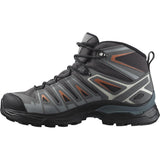 Salomon Women's X Ultra Pioneer Mid GTX Hiking Shoes Magnet/Quiet Shade/Coral Gold