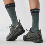 Salomon Men's X Ultra Pioneer GTX Hiking Shoes Beluga/Black/Epsom