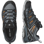 Salomon Men's X Ultra Pioneer GTX Hiking Shoes Stormy Weather/Black/Tumeric