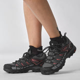 Salomon Women's X Ultra Pioneer GTX Hiking Shoes Magnet/Black/Tea Rose