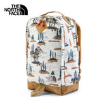 The North Face Unisex Berkeley Daypack - 16L Gardenia White Camping Scenic Print/Utility Brown