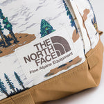 The North Face Unisex Berkeley Daypack - 16L Gardenia White Camping Scenic Print/Utility Brown