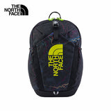 The North Face Youth Mini Recon Backpack - 19.5L TNF Black Trail Glow Print/Led Yellow