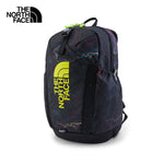 The North Face Youth Mini Recon Backpack - 19.5L TNF Black Trail Glow Print/Led Yellow