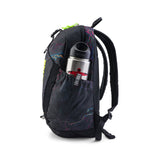 The North Face Youth Mini Recon Backpack - 19.5L TNF Black Trail Glow Print/Led Yellow