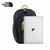 The North Face Youth Mini Recon Backpack - 19.5L TNF Black Trail Glow Print/Led Yellow