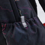 The North Face Youth Mini Recon Backpack - 19.5L TNF Black Trail Glow Print/Led Yellow
