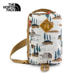 The North Face Unisex Berkeley Field Bag - 5L Gardenia White Camping Scenic Print/Utility Brown