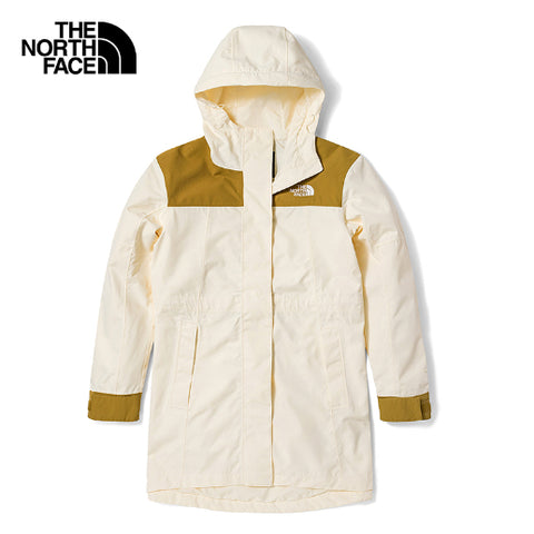 The North Face Women's Metroview Dryvent Trench Gardenia White