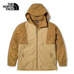 The North Face Men's Crinkle Woven Wind Jacket Khaki Stone/Utility Brown