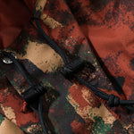 The North Face Men's M66 Utility Rain Jacket Brandy Brown Evolved Texture Print