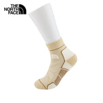 The North Face Unisex Hiking Lightweight Socks Gravel/Gardenia White/Utility Brown
