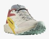 Salomon Men's Sense Ride 5 Trail Run Rainy Day/Hot Sauce/Freesia