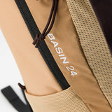 The North Face Unisex Basin 24 Backpack - 24L Almond Butter/Coal Brown