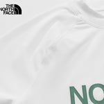 The North Face Women Class V Water Top TNF White /Laurel Wreath Green