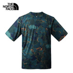 The North Face Men’s EA Big Pine Short-Sleeve Crew Summit Navy Camo Texture Print