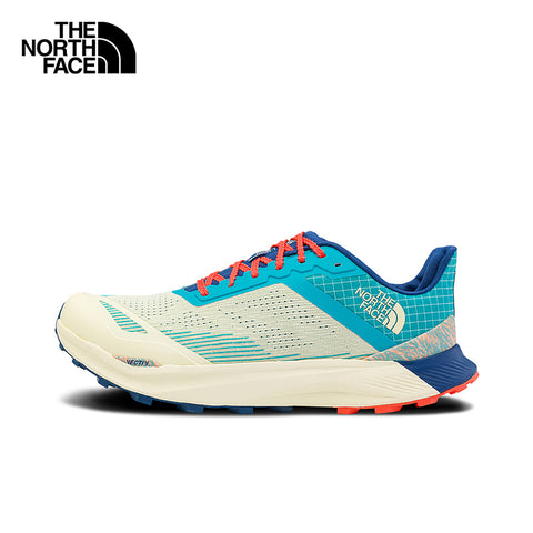 The North Face Men's Vectiv Infinite II Running Shoes Tropical Peach Enchanted Trails Print / Pear Sorbet