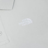 The North Face Men's Short Sleeve Logo Polo Tin Grey