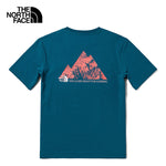 The North Face Men's Climbing Mountain Short Sleeve T-Shirt Blue Coral