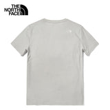 The North Face Women's Foundation Logo Short Sleeve T-Shirt Tin Grey