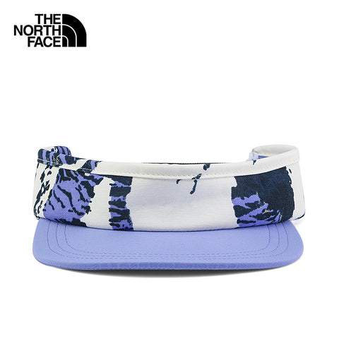The North Face Unisex Class V Visor Deep Periwinkle/Gardenia White Ravine Camo Print