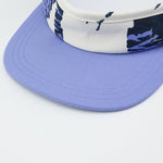 The North Face Unisex Class V Visor Deep Periwinkle/Gardenia White Ravine Camo Print