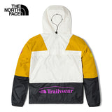 The North Face Women's Trailwear Wind Whistle Jacket Arrowwood Yellow/Gardenia White/TNF Black