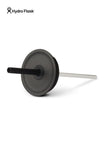 Hydro Flask Medium Press In Straw Lid Black - M