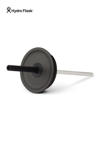 Hydro Flask Medium Press In Straw Lid Black - M