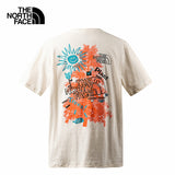 The North Face Men's Earth Day Short Sleeve T-Shirt Unbleached/Dusty Coral Orange