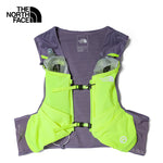 The North Face Unisex Summit Run Race Day Vest 8L Hydration Pack Lunar Slate/LED Yellow