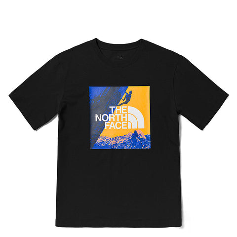 The North Face Men's Short Sleeve Climbing Graphic T-Shirt TNF Black