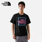 The North Face Men's Short Sleeve Neon Graphic T-Shirt TNF Black