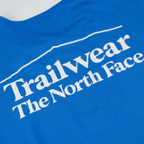 The North Face Men's Trailwear Lost Coast Short Sleeve T-Shirt Super Sonic Blue LED Forest Print/Super Sonic Blue
