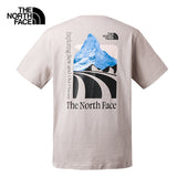 The North Face Men's Short Sleeve Places We Love T-Shirt Dove Grey