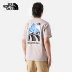 The North Face Men's Short Sleeve Places We Love T-Shirt Dove Grey