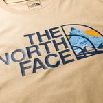 The North Face Unisex Short Sleeve Novelty Half Dome T-Shirt Khaki Stone