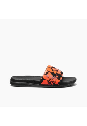 Reef Women's One Slide Sandal Hibiscus