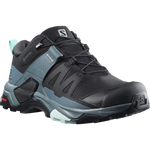 Salomon Women's X Ultra 4 GTX Hiking Shoes Black/Stormy Weather/Opal Blue
