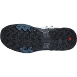 Salomon Women's X Ultra 4 Mid Wide GTX Hiking Shoes Quarry/Black/Legion Blue