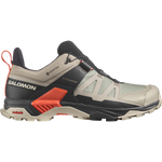 Salomon Men's X Ultra 4 GTX Hiking Shoes Vintage Khaki/Black/Cherry Tomato