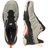 Salomon Men's X Ultra 4 GTX Hiking Shoes Vintage Khaki/Black/Cherry Tomato