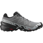 Salomon Men's Speedcross 6 Wide Trail Running Shoes Quiet Shade/Black/Pearl Blue