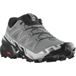 Salomon Men's Speedcross 6 Wide Trail Running Shoes Quiet Shade/Black/Pearl Blue