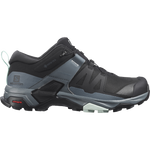 Salomon Women's X Ultra 4 GTX Hiking Shoes Black/Stormy Weather/Opal Blue