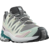 Salomon Women's XA Pro 3D V9 Trail Running Shoes Gull/White/Bleached Aqua