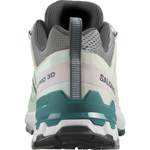 Salomon Women's XA Pro 3D V9 Trail Running Shoes Gull/White/Bleached Aqua